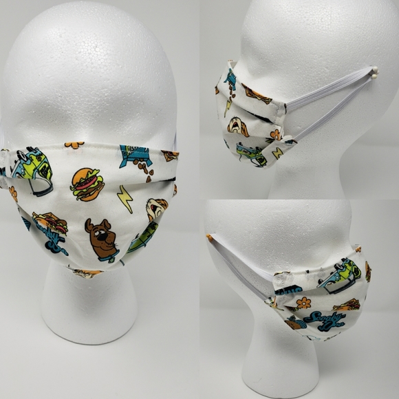 Warner Bros. Accessories - New Scooby-Doo print handmade face mask